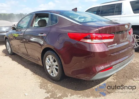2016 Kia Optima Lx из США, поврежденный, VIN 5XXGT4L35GG011555